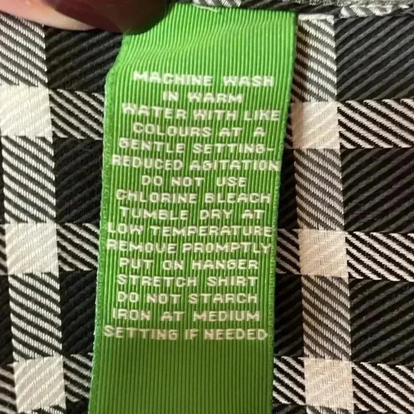 Forsythe of Canada Checkered Long Sleeve Button Down Shirt NWT Men’s Medium - Picture 7 of 8